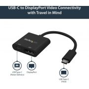 StarTech-com-USB-C-naar-DisplayPort-adapter-met-USB-Power-Delivery-60W-4K-60Hz