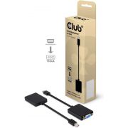 CLUB3D Mini DisplayPort to VGA Active Adapter