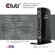 CLUB3D-USB-3-0-Dual-Display-4K60Hz-Docking-Station