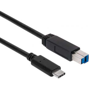 CLUB3D USB 3.1 Gen2 Type-C to Type-B Cable Male/Male, 1 M./ 3.3 Ft.