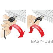 DeLOCK-0-5m-USB2-0-A-USB2-0-B-0-5m-USB-A-USB-B-Zwart-USB-kabel