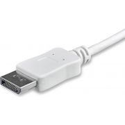 StarTech-com-1-m-USB-C-naar-DisplayPort-kabel-4K-60Hz-wit
