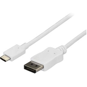 StarTech.com 1.8 m USB C naar DisplayPort kabel 4K 60Hz wit