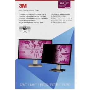 3M HC220W1B Blickschutzfilter High Clarity f Desktops 22 16:9