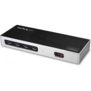 StarTech-com-DK30A2DH-USB-3-0-3-1-Gen-1-Type-C-Zwart-Zilver-notebook-dock-poortreplicator