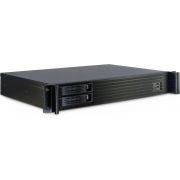 Inter-Tech 1.5U-1528L Rack Zwart computerbehuizing