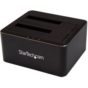 StarTech.com SDOCK2U33V USB 3.0 (3.1 Gen 1) Type-B Zwart HDD/SSD-dockingstation