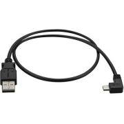 StarTech-com-USBAUB50CMRA-0-5m-USB-A-Micro-USB-A-Zwart-USB-kabel