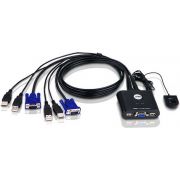 Aten-mini-KVM-switch-2-port-USB-CS22U