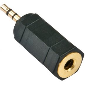 Lindy 35622 2.5mm 3.5mm Zwart kabeladapter/verloopstukje