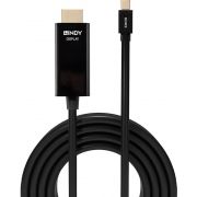Lindy-36926-HDMI-MiniDisplayport-Zwart-kabeladapter-verloopstukje