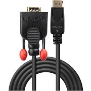 Lindy-41940-DisplayPort-VGA-Zwart-kabeladapter-verloopstukje