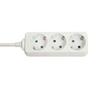Lindy 73100 Binnen 3AC outlet(s) Wit power uitbreiding