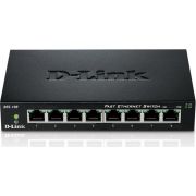 D-Link 8 port DES-108 netwerk switch