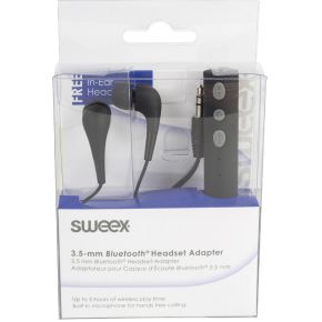 Sweex Draagbaar Bluetooth Headset Adapter 35 Mm sweex kopen in de aanbieding
