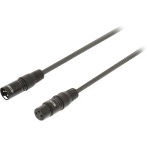 Sweex Xlr Stereokabel 3 Pins Male 3 Female 150 M Donkergrijs sweex kopen in de aanbieding