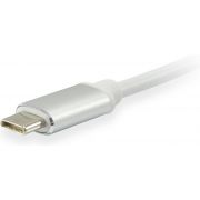Equip-133453-USB-Type-C-DVI-Wit-kabeladapter-verloopstukje