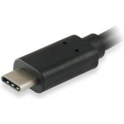 Equip-133455-0-15m-USB-Type-C-USB-Type-A-Zwart-USB-kabel
