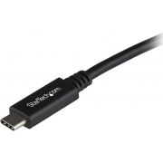 StarTech-com-USB31CB1M-1m-USB-C-USB-B-Zwart-USB-kabel