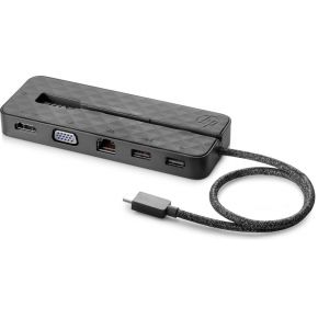 HP USB-C Mini Dock USB 3.0 (3.1 Gen 1) Type-C Zwart