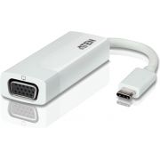 Aten UC3002 USB-C VGA Wit kabeladapter/verloopstukje