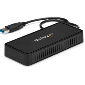 Startechcom Usba2Dpgb Usb 30 31 Gen 1 Type A Zwart Notebook Dock Poortreplicator startech kopen in de aanbieding