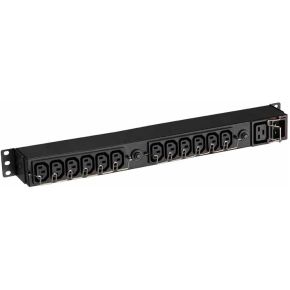 Eaton EFLX12I 13AC-uitgang(en) 1U Zwart energiedistributie