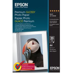 Epson Premium Glossy Photo Paper Din A4 255Gm 20 Vel epson kopen in de aanbieding