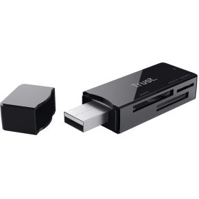 Trust Nanga Usb 30 31 Gen 1 Type A Zwart Geheugenkaartlezer trust kopen in de aanbieding