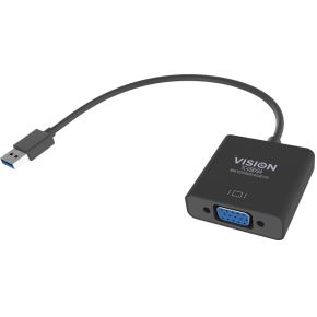 Vision Tc Usbvga Vga Usb A Zwart Kabeladapterverloopstukje vision kopen in de aanbieding Vision Tc Usbvga Vga Usb A Zwart Kabeladapterverloopstukje vision kopen in de aanbieding