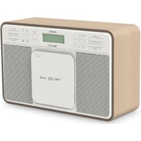 Lenco Dar 040 Dab Radio Eikenhout Walnoot lenco kopen in de aanbieding