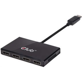 CLUB3D Multi Stream Transport (MST) Hub DisplayPort© 1.2 Quad Monitor USB Powered