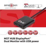 CLUB3D-Multi-Stream-Transport-Hub-DisplayPort-1-2-Dual-Monitor