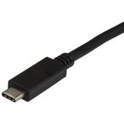 StarTech.com USB31AC50CM 0.5m USB A USB C Zwart USB-kabel