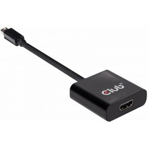 CLUB3D Mini DisplayPort 1.2 to HDMI 2.0 UHD Active Adapter