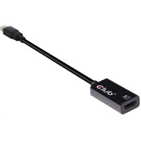 CLUB3D Mini DisplayPort 1.4 to HDMI 2.0a HDR Active Adapter