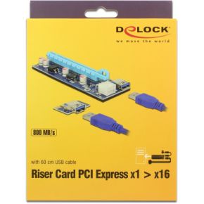 DeLOCK 41426 Intern PCI, PCIe, USB 3.0 interfacekaart/-adapter