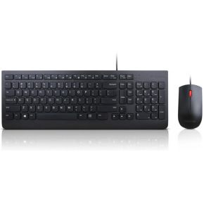 Lenovo 4X30L79883 USB QWERTY Amerikaans Engels Zwart toetsenbord en muis