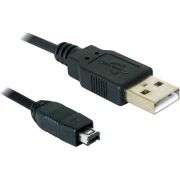 DeLOCK 82208 USB cable 2.0 mini 4-Pin Hirose 1,5m