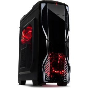 Inter Tech K1 Desktop Zwart Computerbehuizing inter tech kopen in de aanbieding