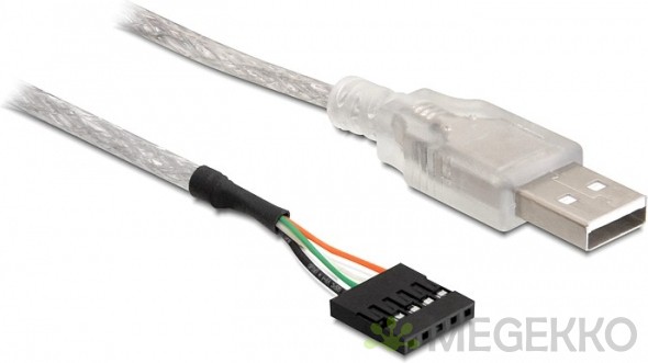 Moederbord 2.0 9-pins USB-header 1 tot 4 verlenghub splitter adapter