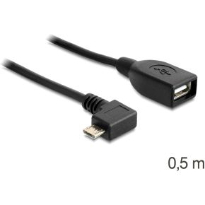 Delock Usb Micro B 20 A 05M delock kopen in de aanbieding