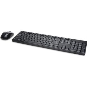 Kensington K75230FR QWERTY Zwart toetsenbord en muis