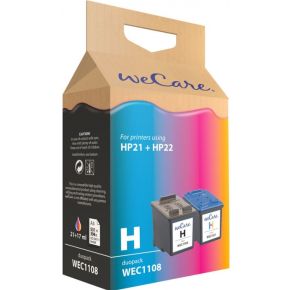 Wecare Cartridge Hp Duopack Zwart Kleur Wec1108 wecare kopen in de aanbieding