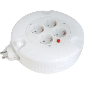 Scanpart Kabelhaspel 3X10Mm Wit 5M scanpart kopen in de aanbieding