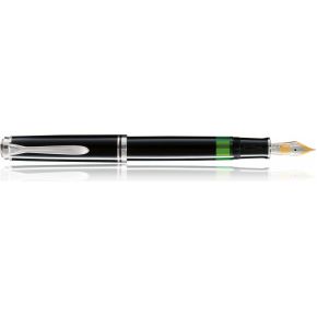 Pelikan Souveran M405 Zwart Zilver 1Stuks Vulpen 924803 pelikan kopen in de aanbieding Pelikan Souveran M405 Zwart Zilver 1Stuks Vulpen 924803 pelikan kopen in de aanbieding