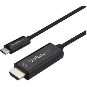 StarTech.com 3m USB C naar HDMI kabel 4K bij 60Hz zwart
