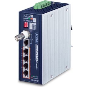 Planet Lrp 104Cet Network Transmitter Zwart 10 100Mbits Netwerkextender planet kopen in de aanbieding