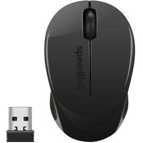 Speedlink Sl 630012 Bk Rf Draadloos 1200Dpi Ambidextrous Zwart Muis speedlink kopen in de aanbieding
