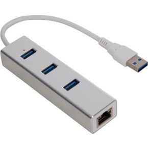 Velleman Usb 30 Naar Gigabit Netwerk 3 Poort Hub Aluminium Behuizing velleman kopen in de aanbieding Velleman Usb 30 Naar Gigabit Netwerk 3 Poort Hub Aluminium Behuizing velleman kopen in de aanbieding